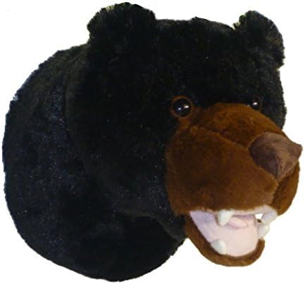 Plush Animal Wall Mount Set – Bear, Moose & Deer 🧸🦌🦊