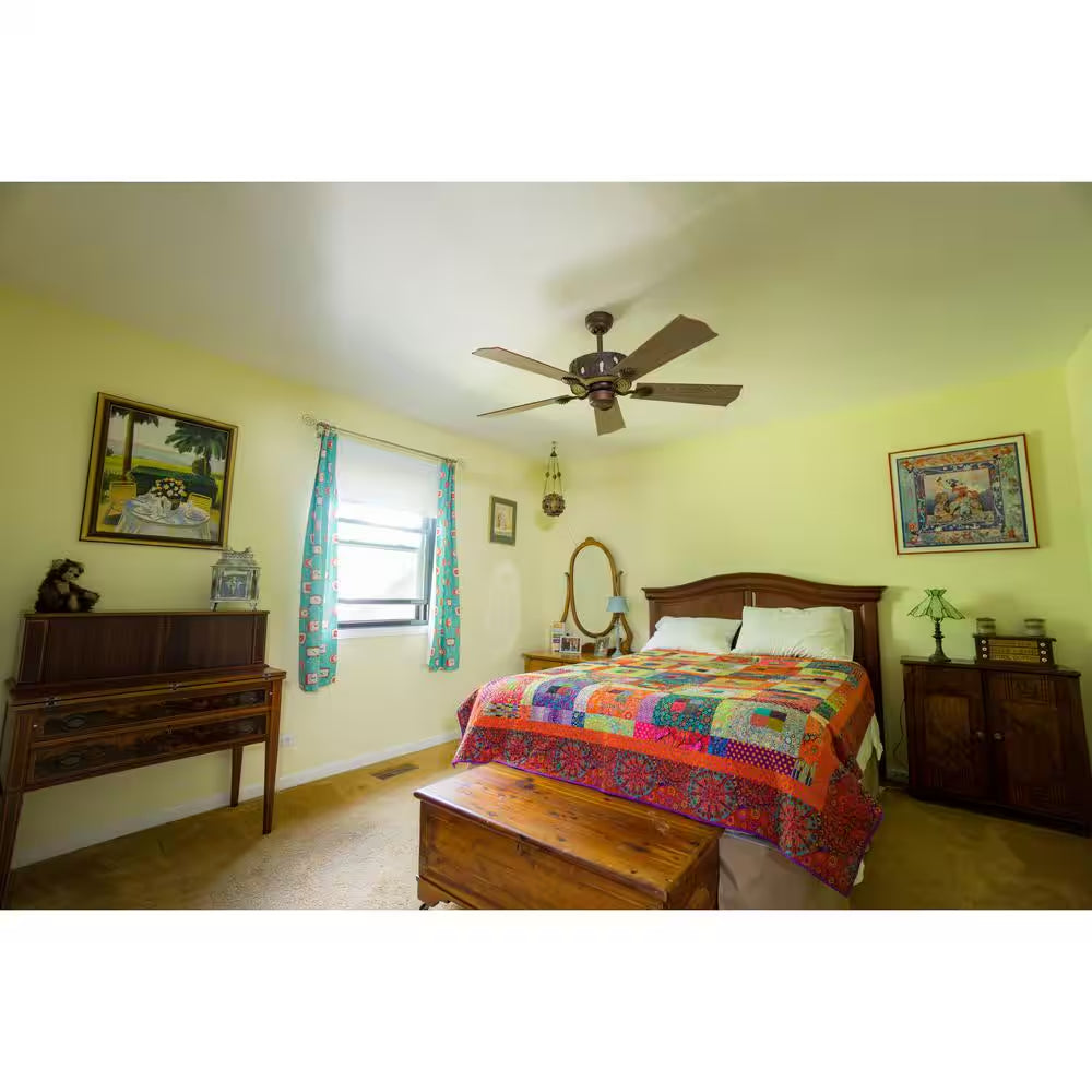 Log Cabin 52 In. Ceiling Fan in Weathered Patina