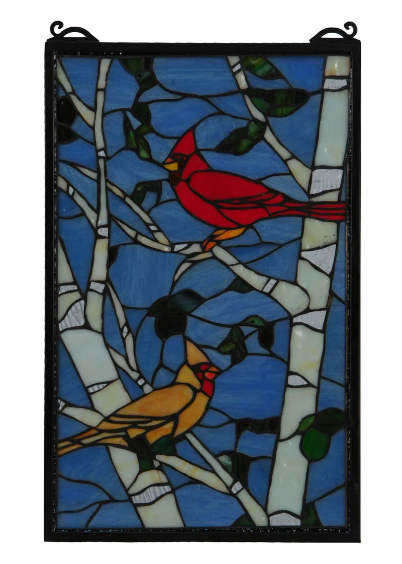 Meyda Tiffany & Stained Glass Animals Window Panel