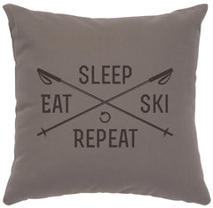 Cotton Reversible Throw Pillow