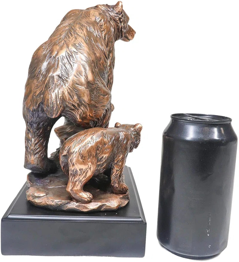 Climbing Bear Figurine
