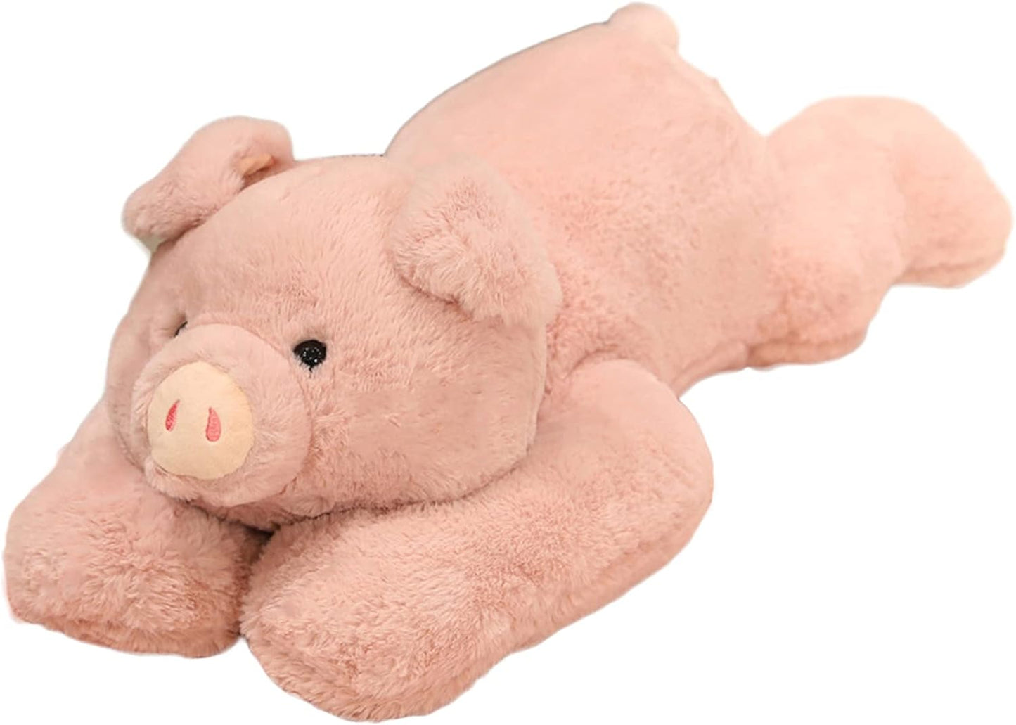 Weighted Stuffed Animals, 29.5In 6.2Lbs Weighted Bear Stuffed Animal Toy Cute Black Bear Plush Pillow for Adults Boys Girls