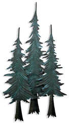 Pine Tree Metal Cutout Wall Decor