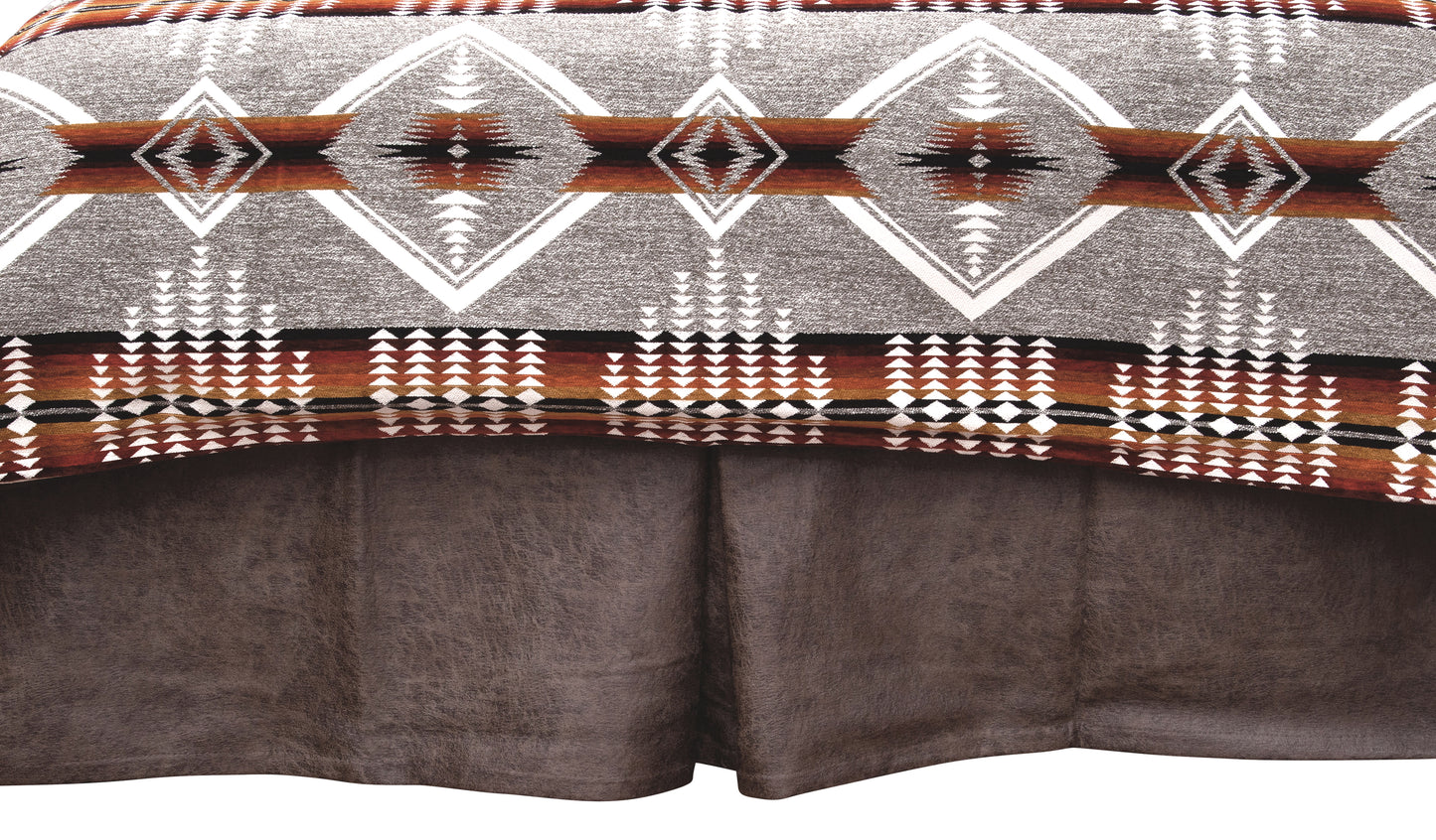 Jupe de lit Mesquite - Pleine grandeur