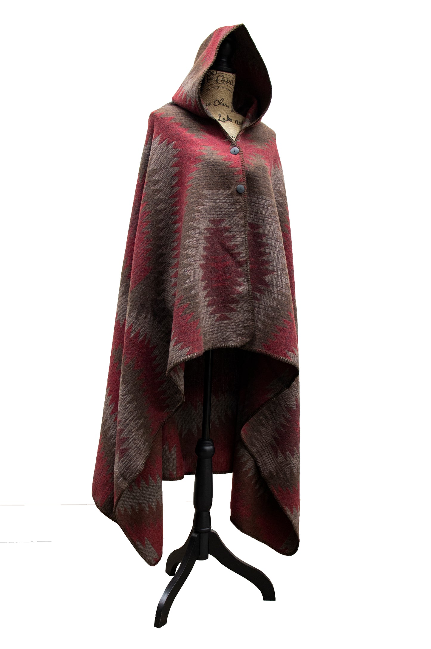 Couverture à capuche Wampum