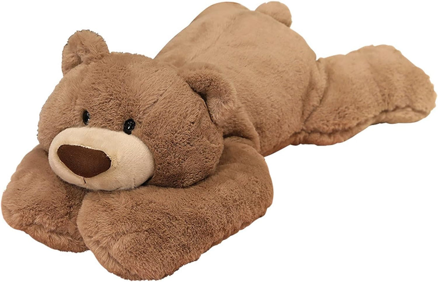 Weighted Stuffed Animals, 29.5In 6.2Lbs Weighted Bear Stuffed Animal Toy Cute Black Bear Plush Pillow for Adults Boys Girls