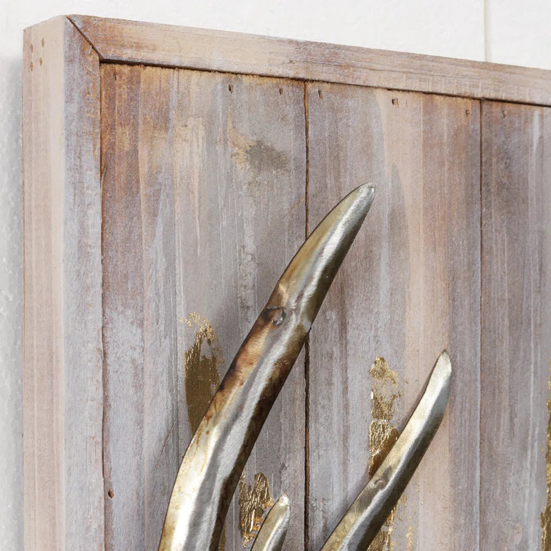 Deer Handcraft Iron Wall Décor
