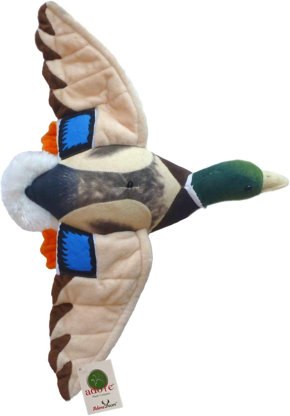 Adore 18" Drake Mallard Duck Plush Stuffed Animal Walltoy Wall Mount