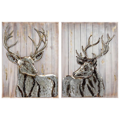 Deer Handcraft Iron Wall Décor